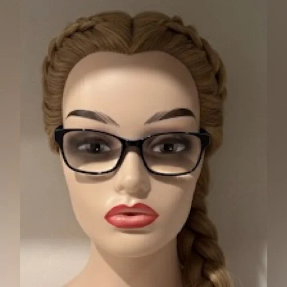 Karen Kane Thornmint Eyeglasses Frames Navy Teal Two-Tone - Picture 1 of 13